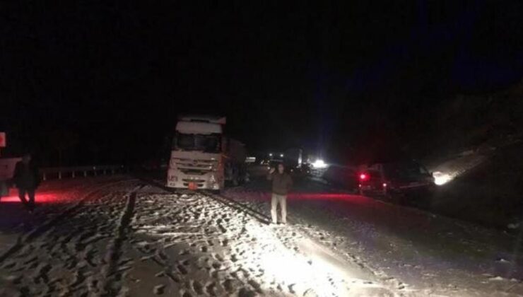 Malatya-Adıyaman kara yolu ulaşıma kapandı