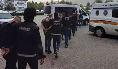 Malatya’da uyuşturucu operasyonu: 3 kişi tutuklandı