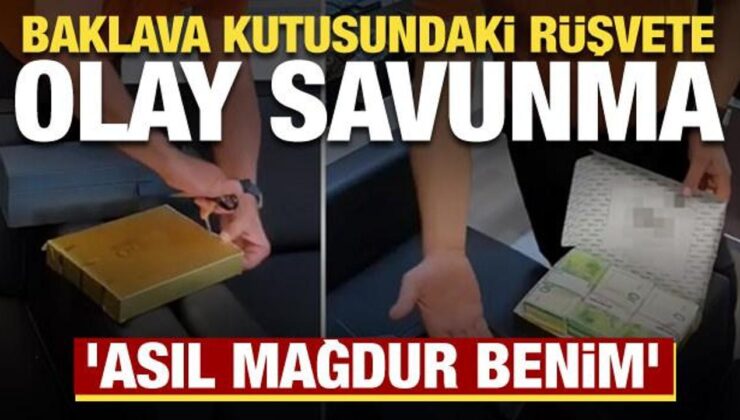 Manavgat Belediye Başkanı’ndan baklava kutularındaki rüşvet savunması: Asıl mağdur benim!