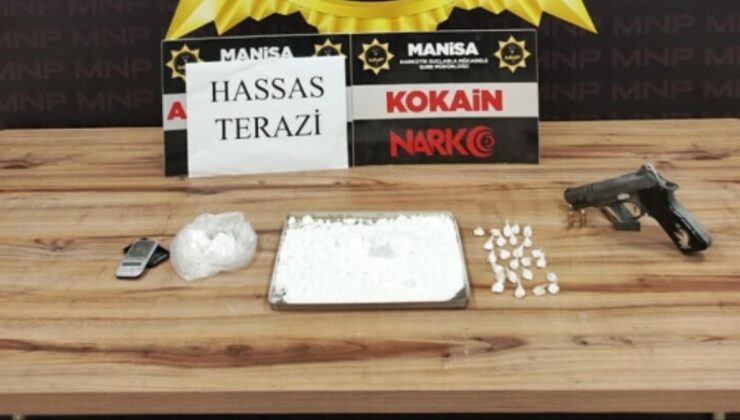 Manisa'da uyuşturucu operasyonu: 4 tutuklama