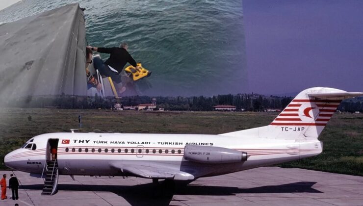 Marmara'ya gömülen uçak ilk kez görüntülendi: 42 kişiye mezar olmuştu