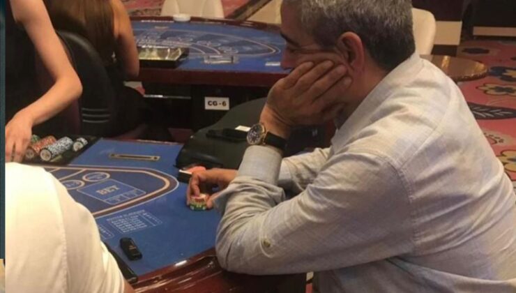 MHP Aydın İl Başkanı Haluk Alıcık kumar masasına görüntülendi!