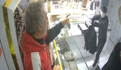 Milyonluk kuyumcu soygununun görüntüleri ortaya çıktı