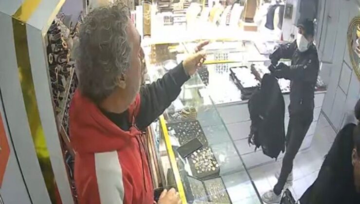 Milyonluk kuyumcu soygununun görüntüleri ortaya çıktı