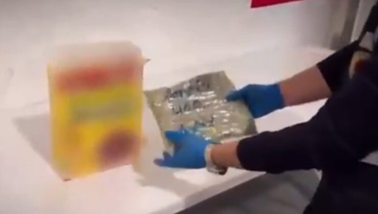 Mısır gevreği paketlerinden kilolarca esrar çıktı