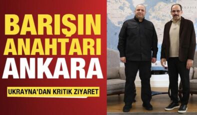 MİT Başkanı İbrahim Kalın, Rustem Umerov ile görüştü