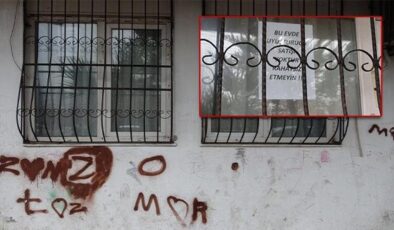 Operasyonların ardından mahalleli camlara not astı: Uyuşturucu bağımlıları evlere dadanmış