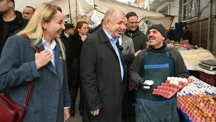 Özdağ, pazarı ziyaret etti, bir dokundu bin ah işitti