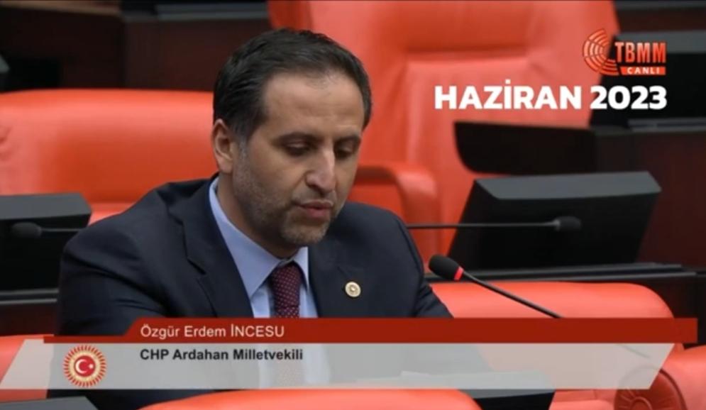 Özgür Erdem İncesu’dan Ulusal Düzeyde Ardahan Çağrısı:“Bu Bir Lütuf Değil, Haktır”