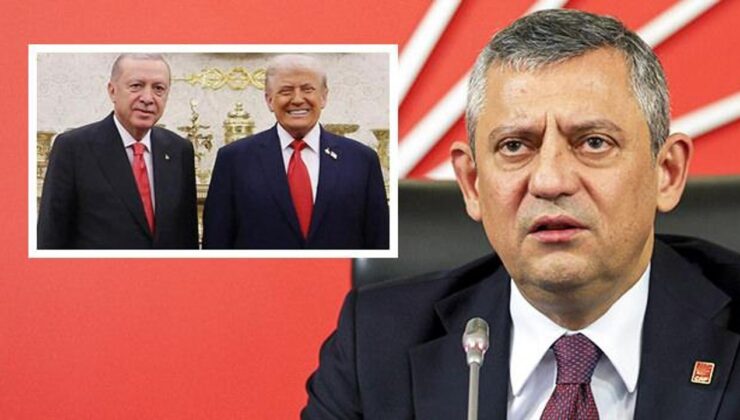 Özgür Özel haddini aştı: Erdoğan, Trump’tan şahsi gelecek istiyor