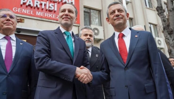 Özgür Özel'den Fatih Erbakan'a ziyaret: AKP'ye katılanlara ibreti alem olsun