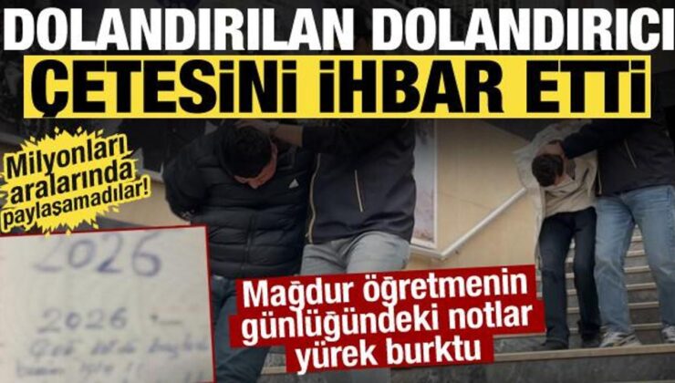 Pes dedirten olay! Emekli öğretmeni 117 bin dolar dolandırdı, suç ortağını ihbar etti
