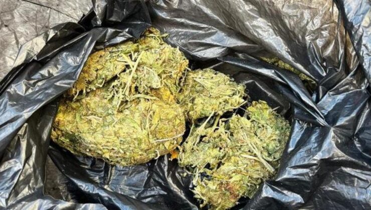 Polis ekiplerinin durdurduğu araçtan 50 gram esrar çıktı!