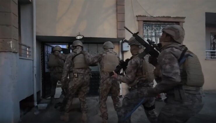 Polis teyakkuza geçti, 15 adrese eş zamanlı baskın düzenledi