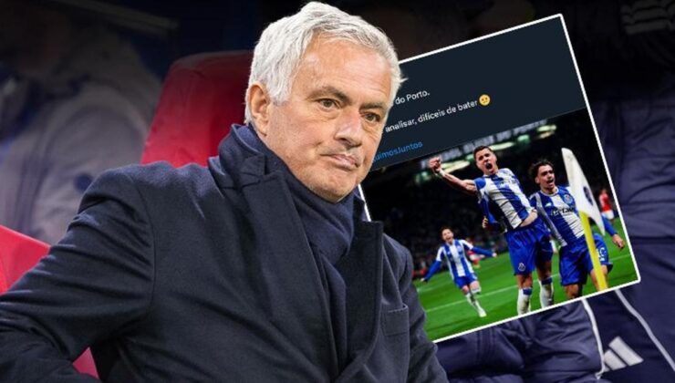 Porto’dan Mourinho’ya sosyal medya göndermesi! Benfica, Dragao’dan çıkamadı