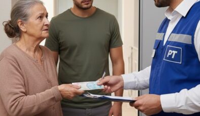 PTT kıyafetiyle gelip 1000 lira veriyorlar: İmza atanın ocağı sönüyor