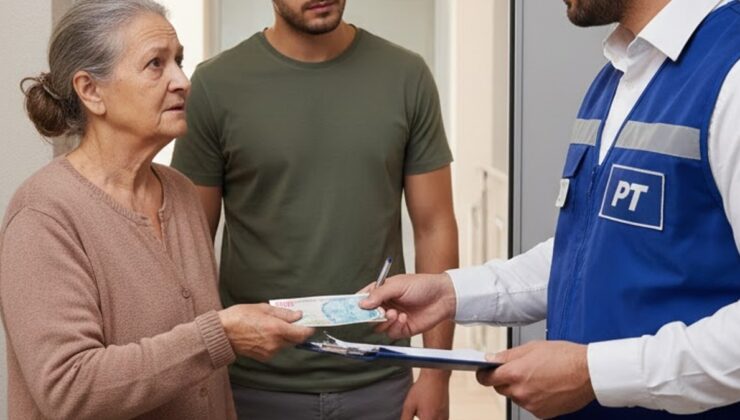 PTT kıyafetiyle gelip 1000 lira veriyorlar: İmza atanın ocağı sönüyor