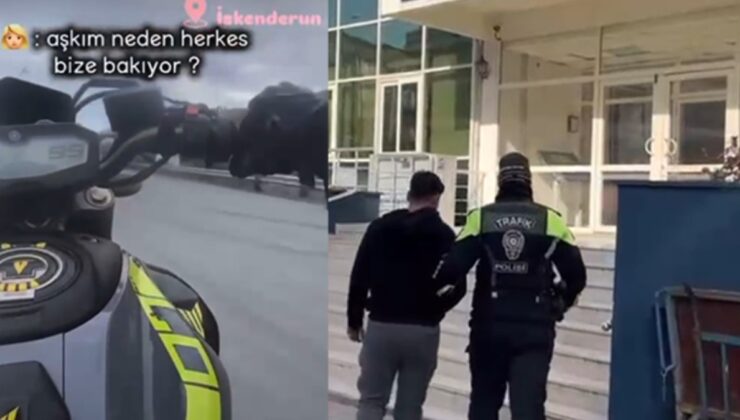 "Aşkım neden herkes bize bakıyor" yazdığı videoyla gözaltına alındı