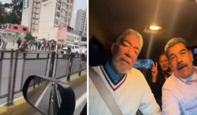 "Parti başlasın" demişti! Maduro’nun aracıyla dolaştığı görüntüler yeniden gündem oldu