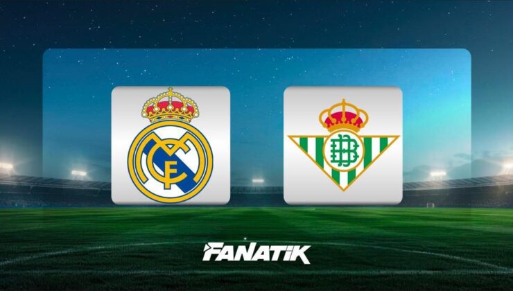 Real Madrid-Real Betis maçı saat kaçta, hangi kanalda?
