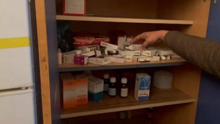 Ruhsatsız muayenehanede yüzlerce kaçak ilaç ele geçirildi