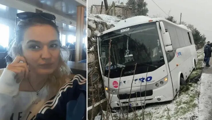 Samsun’da otobüsün çarptığı Burcu, 10 gün sonra yaşam savaşını kaybetti