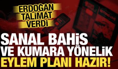 Sanal bahis ve kumarla mücadelede yeni dönem: Erdoğan talimat verdi, eylem planı hazır