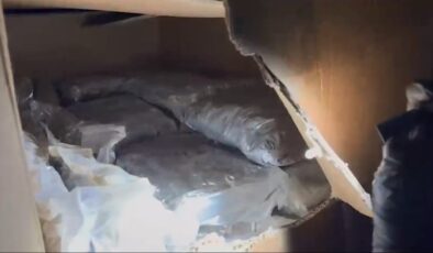 Sınır kapısında 220 kilo kokain ile 69 kilo skunk ele geçirildi