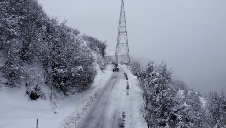 Sinop, Kastamonu, Amasya ve Tokat'ta 894 köy kardan kapandı