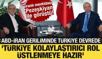 Son dakika: Erdoğan, İranlı mevkidaşı Pezeşkiyan ile görüştü!