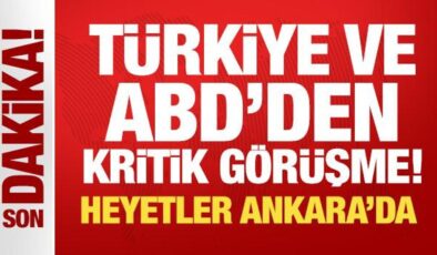 Son Dakika: Türkiye ve ABD’den kritik görüşme! Heyetler Ankara’da