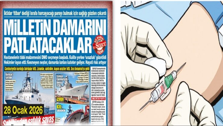 Sözcü’nün açıkladığı kalitesiz malzeme damarda kırıldı