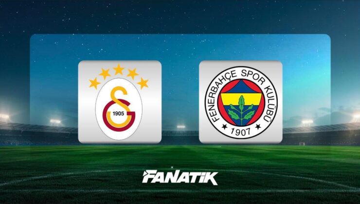 CANLI |Galatasaray – Fenerbahçe derbisi ne zaman, saat kaçta hangi kanalda? (Muhtemel 11’ler)