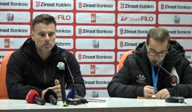 Stanojevic’ten beraberlik yorumu