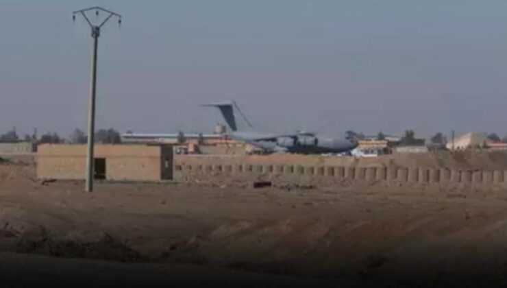 Suriye'deki koalisyon üssünde hareketlilik! ABD uçakları tek tek iniyor