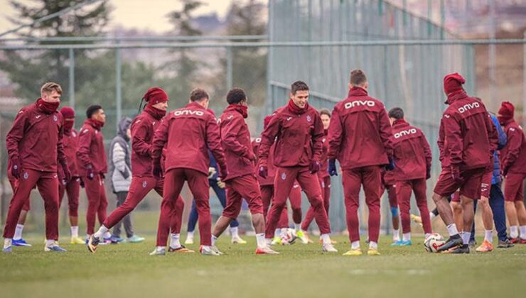 Trabzonspor, Kasımpaşa hazırlıklarına devam etti