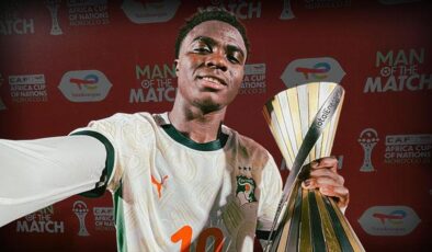 Trabzonspor’un yıldızı Christ Inao Oulai milli takıma damga vurdu! Maçın adamı seçildi