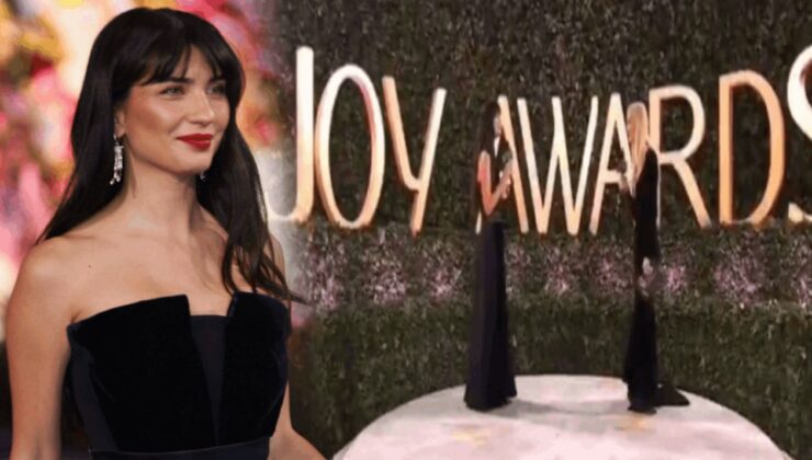 Tuba Büyüküstün'ün Joy Awards'a sunucuya verdiği yanıt gündem oldu