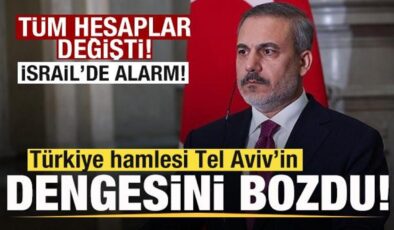 Türkiye hamlesi Tel Aviv’in dengesini bozdu! Tüm hesaplar değişti İsrail’de alarm…