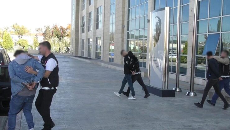 Uşak'ta uyuşturucu operasyonunda yakalanan 7 zanlı tutuklandı