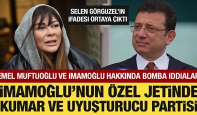 Uyuşturucu soruşturmasında Selen Görgüzel’in ifadesi ortaya çıktı