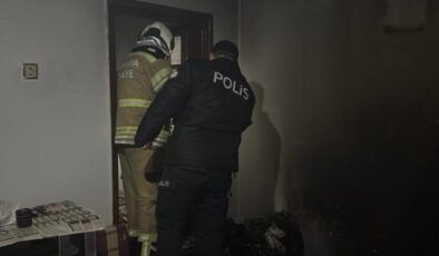 Uzaklaştırma kararı olan damat, kayınvalidesinin evini ateşe verdi