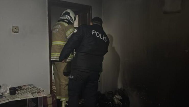 Uzaklaştırma kararı olan damat, kayınvalidesinin evini ateşe verdi