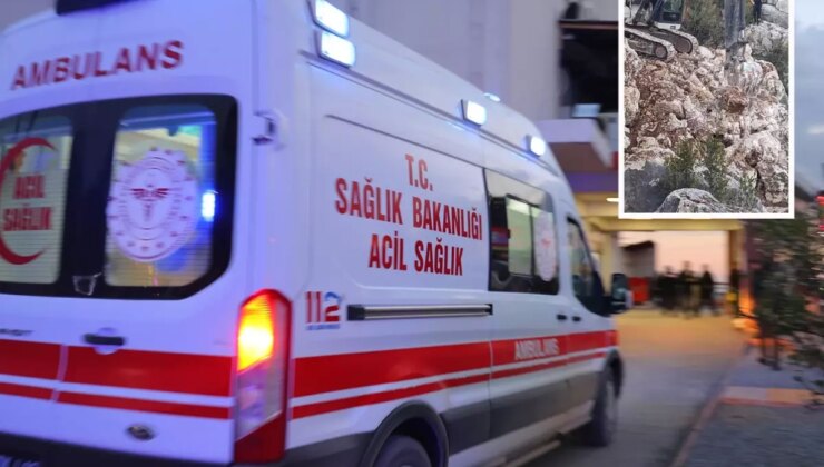 Üzerine çıktığı duvarın çökmesi sonucu kayaların altında kalıp öldü