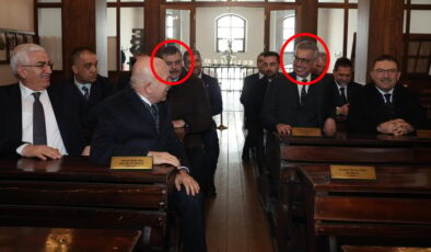 Vali 'Depreme dayanaksız' diyerek ziyarete kapattığı binaya bakanı götürdü