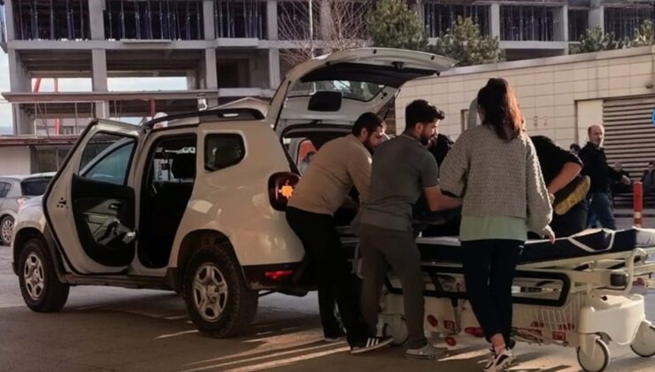 Yaralı adamı bagajda hastaneye götürdüler