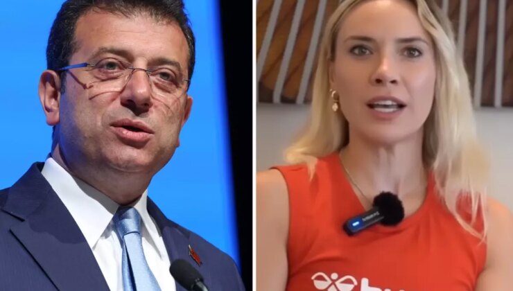 Yasak aşk iddiasında adı geçen voleybolcu, "Telefonunuzdaki en ünlü kim?" sorusuna İmamoğlu yanıtını vermiş