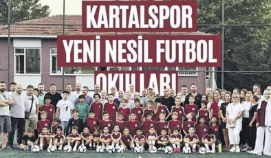 Yeni nesil altyapı: Kartalspor’dan Türk futboluna armağan