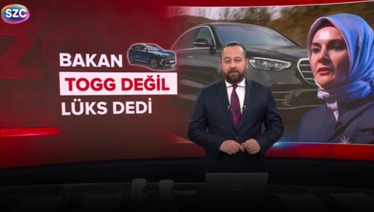 Yerli ve milli TOGG garaja, lüks ve ithal araç Bakana