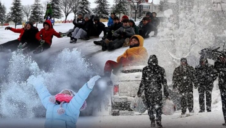 Yoğun kar nedeniyle birçok ilde okullar tatil edildi! Açıklamalar peş peşe geldi…